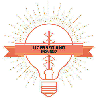 Licensed and Insured badge