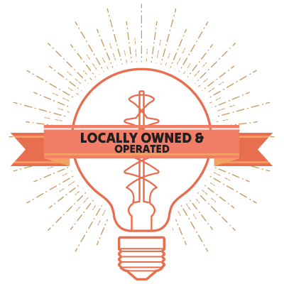 Locally Owned & Operated badge